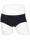 Men's Underwear Cotton Classic Briefs Black NB1425 - CALVIN KLEIN - BALAAN 2