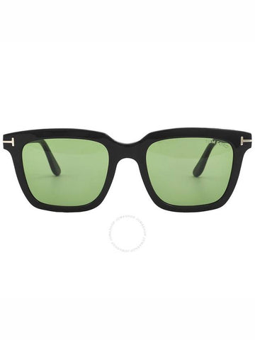 Tom Ford Marco Green Square Men's Sunglasses FT0646 01N 53 - TOM FORD - BALAAN 1