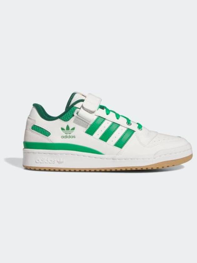 Forum Low Ankle Strap Low Top Sneakers Green Cloud White - ADIDAS - BALAAN 2