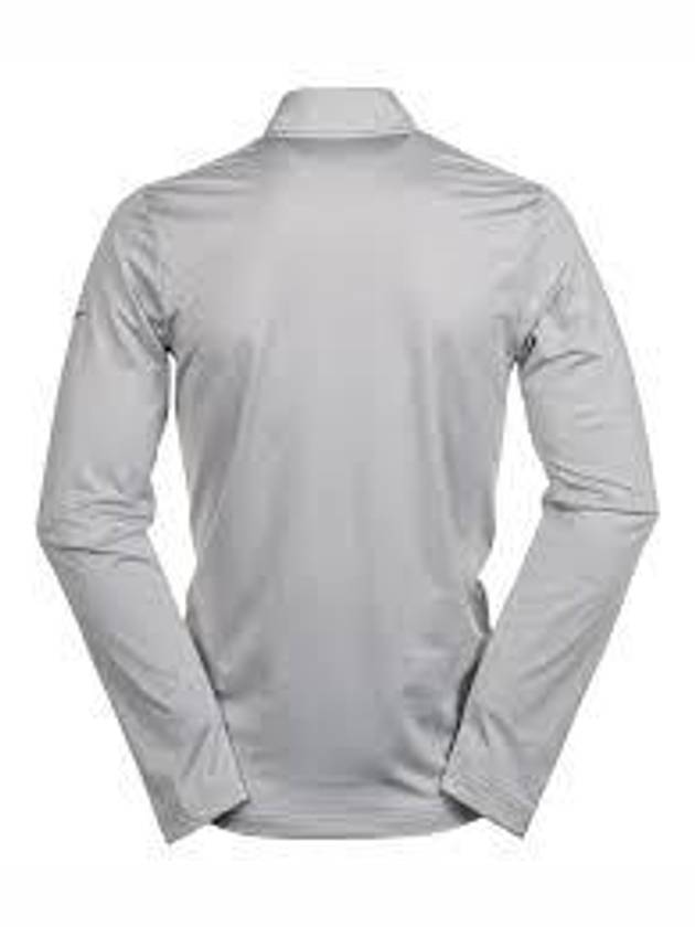 Golf Dri Fit Victory Half Zip Long Sleeve T-Shirt Grey - NIKE - BALAAN 3