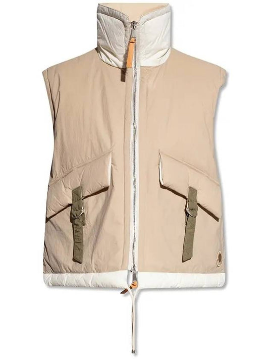 Women's Indre Vest Beige - MONCLER - BALAAN.