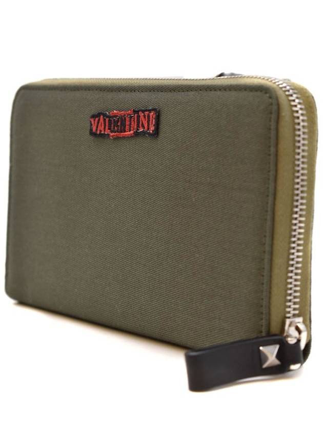 Wallet NY0P0569BLL Y33 MILITARY GREEN - VALENTINO - BALAAN 3