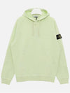 Men's Waffen Patch OLD Treatment Cotton Hoodie Green - STONE ISLAND - BALAAN 2