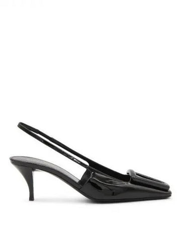 24 patent leather slingback heels - SAINT LAURENT - BALAAN 1