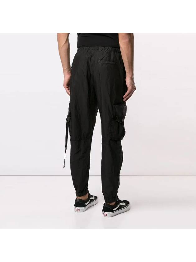 11Th Anniversary Parachute Cargo Baggy Pants Black - OFF WHITE - BALAAN 5