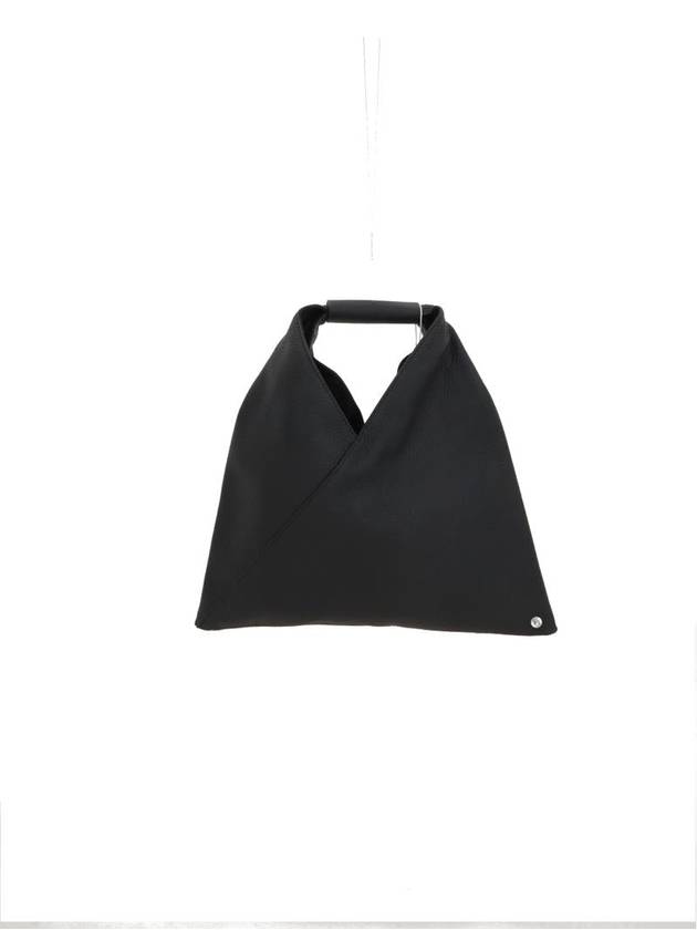 Japanese Leather Mini Tote Bag Black - MAISON MARGIELA - BALAAN 6