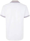 Logo Classic Stripe Polo Shirt White - VIVIENNE WESTWOOD - BALAAN 4