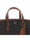 Chantal Canvas Tote Bag Brown - MICHAEL KORS - BALAAN 9