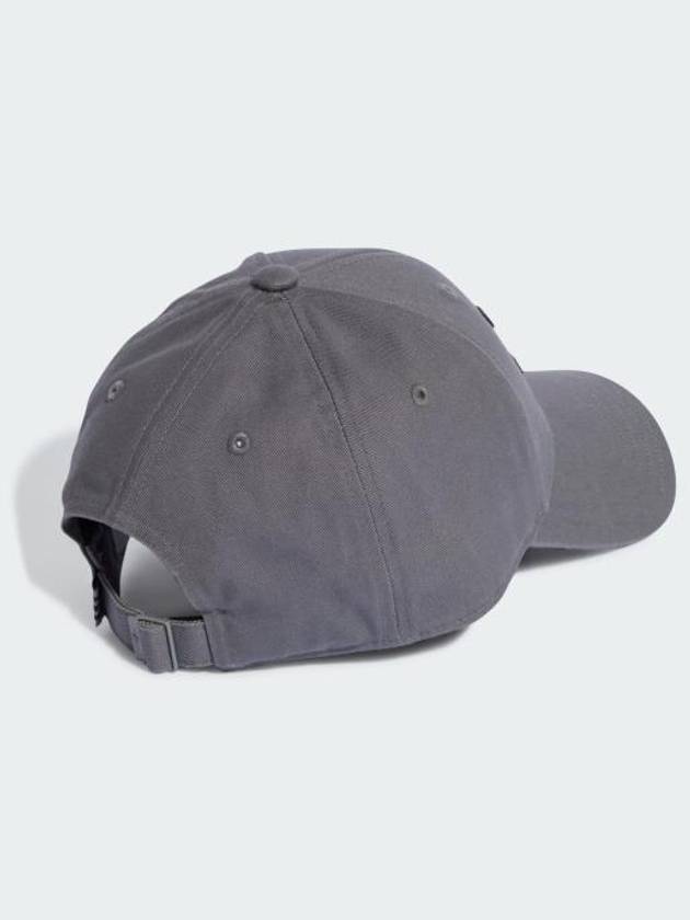 Trefoil Ball Cap Grey - ADIDAS - BALAAN 3