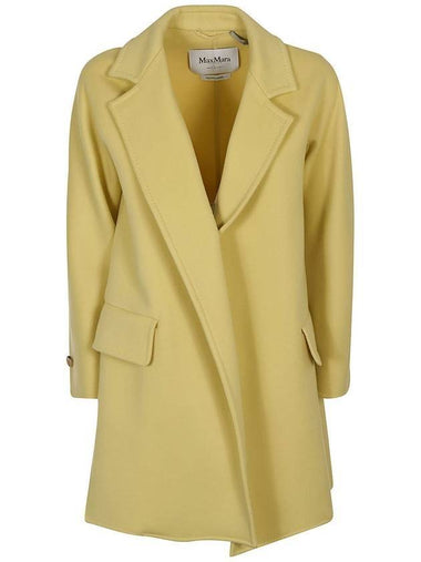 Women's Beira Wool Cashmere Peacoat Yellow - MAX MARA - BALAAN 1