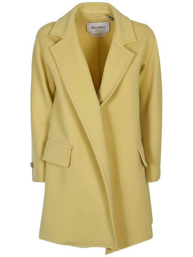 Women's Beira Wool Cashmere Peacoat Yellow - MAX MARA - BALAAN 1