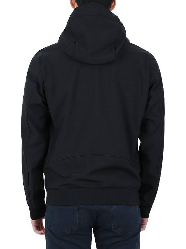 Shell-R Hooded Jacket Black - CP COMPANY - BALAAN 6