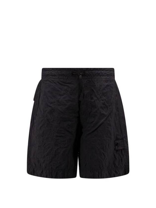 Shadow Project Hidden Badge Swim Shorts Black - STONE ISLAND - BALAAN 2