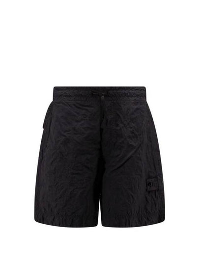 Shadow Project Hidden Badge Swim Shorts Black - STONE ISLAND - BALAAN 2