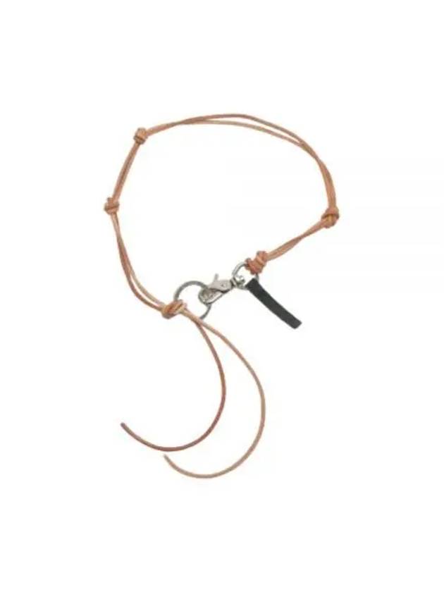 Radon Leather Necklace Light Brown A4238LB - OUR LEGACY - BALAAN 2