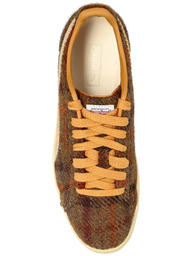 Puma Sports Shoes Clyde Harris Tweed, Men's, Brown - PUMA - BALAAN 6