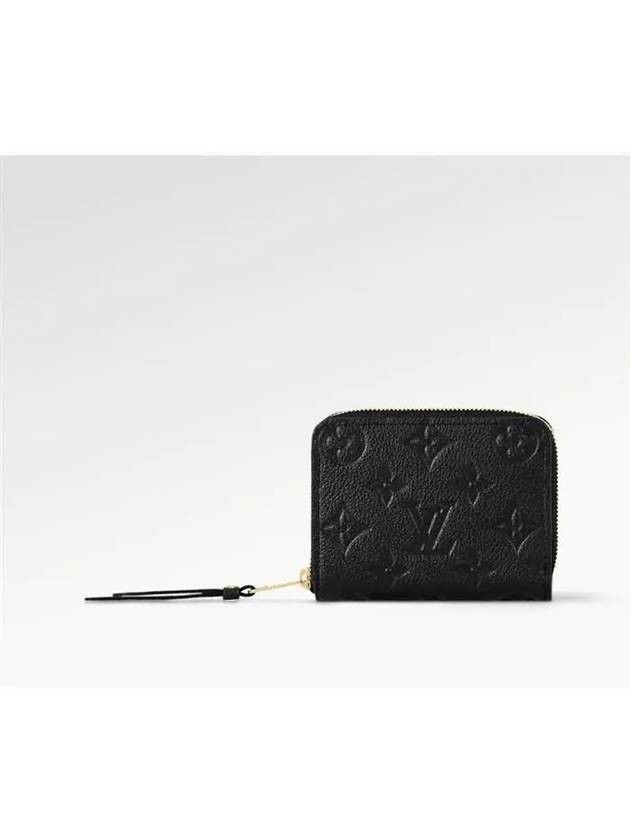 Monogram Empreinte Zipper Coin Purse Black - LOUIS VUITTON - BALAAN 6