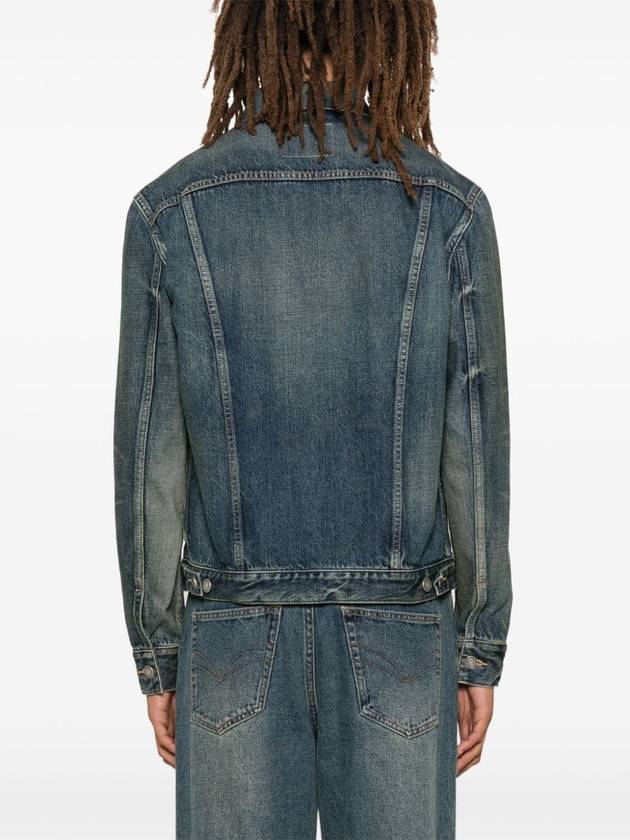 Pocket Denim Jacket Blue - SAINT LAURENT - BALAAN 5