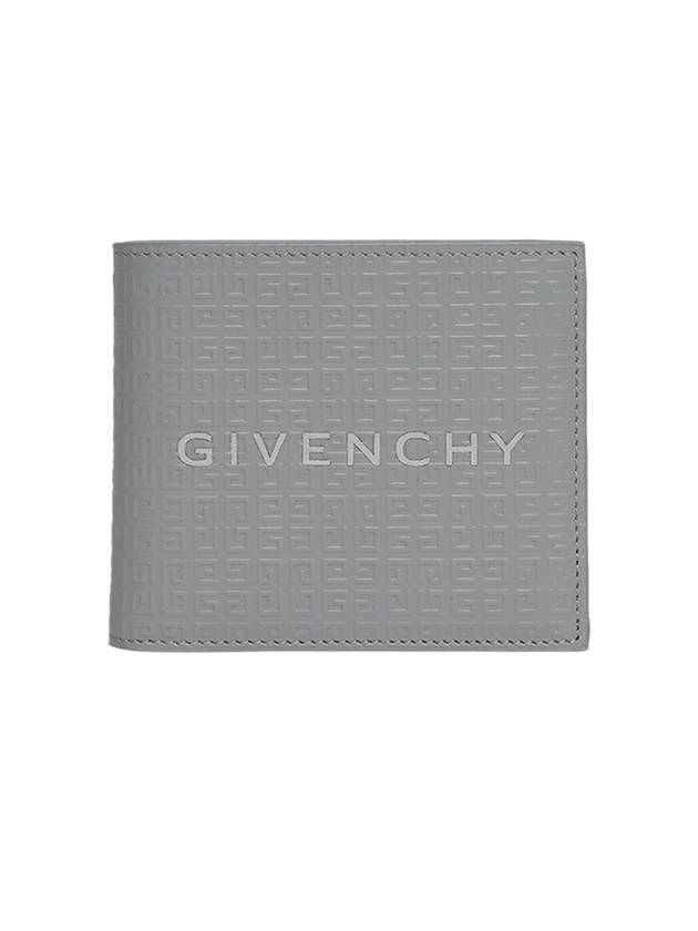 4G Micro Leather Half Wallet Light Grey - GIVENCHY - BALAAN 1