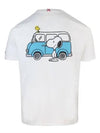 Traveler Snoopy short sleeve t shirt white - MC 2 SAINT BARTH - BALAAN 3