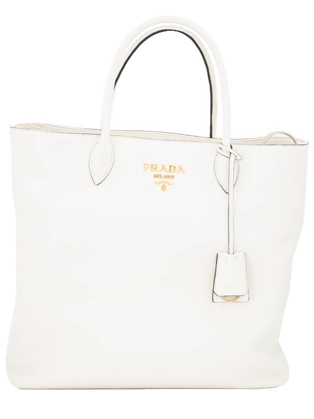 Women s Vitello Dino Tote Bag - PRADA - BALAAN 1