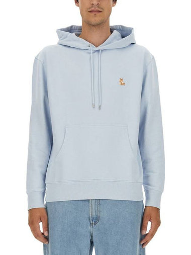 Maison Kitsuné Sweatshirt With Logo Patch - MAISON KITSUNE - BALAAN 1