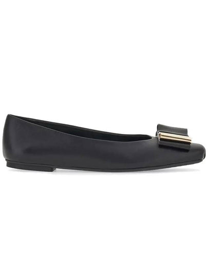 24SS Lina Double Bow Ballerina Flat Shoes 0763167 - SALVATORE FERRAGAMO - BALAAN 2