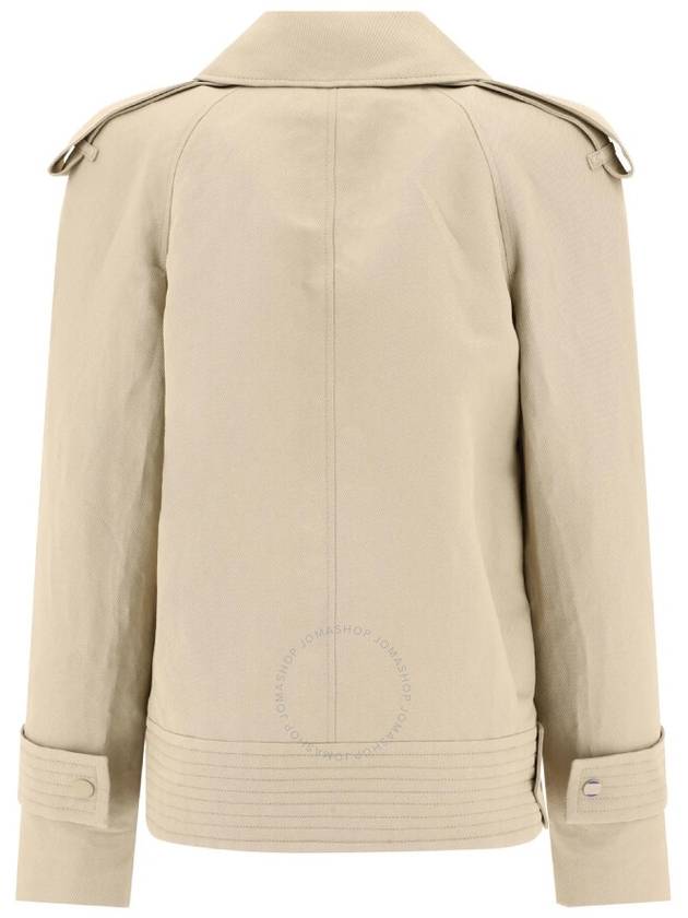 Canvas Trench Jacket Beige - BURBERRY - BALAAN 3