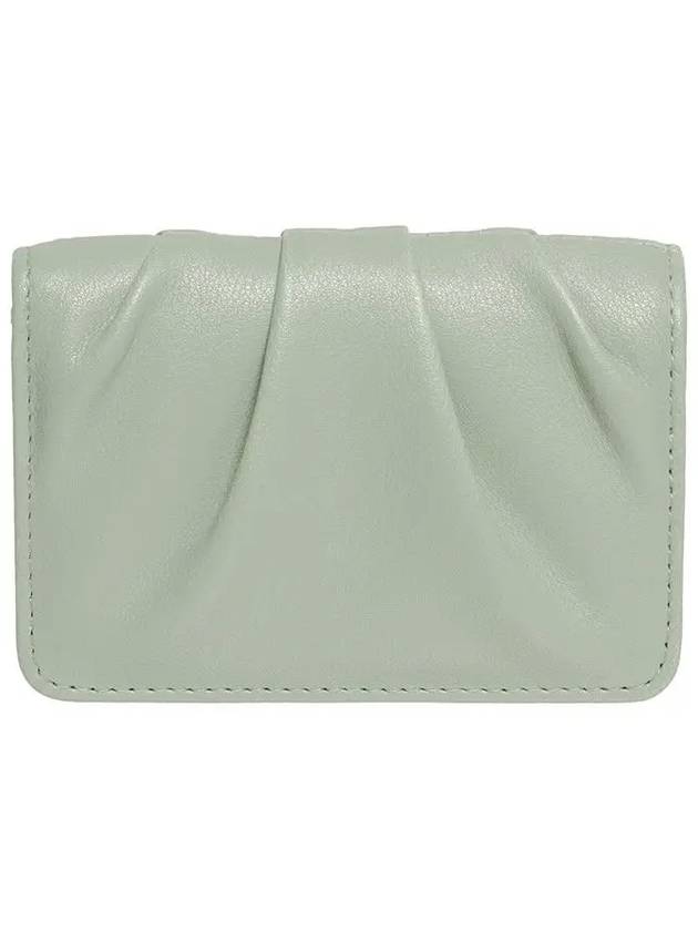 Dough Soft Leather Card Wallet Fog Green - LE MASQUE - BALAAN 5