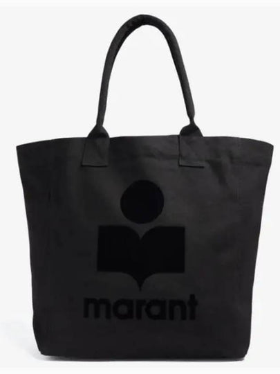 Yenky Logo Tote Bag Black - ISABEL MARANT - BALAAN 2