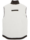 Saglek Fleece Vest White - MOOSE KNUCKLES - BALAAN 3