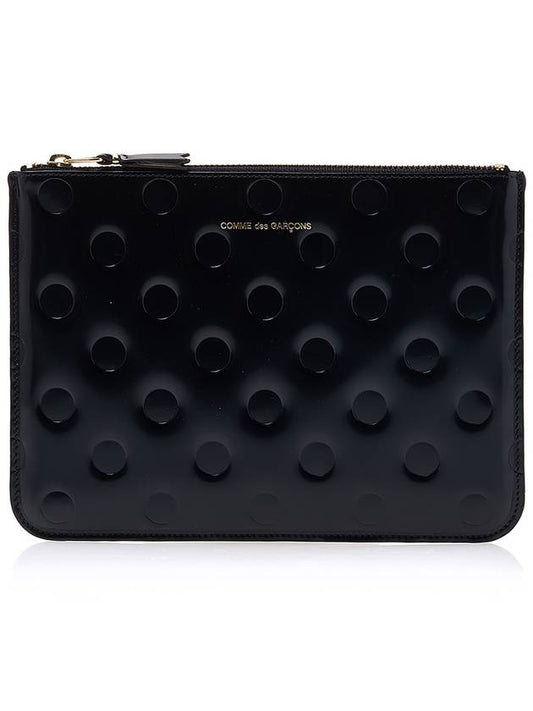 Dot embossing clutch SA5100NE BLACK - COMME DES GARCONS - BALAAN 1