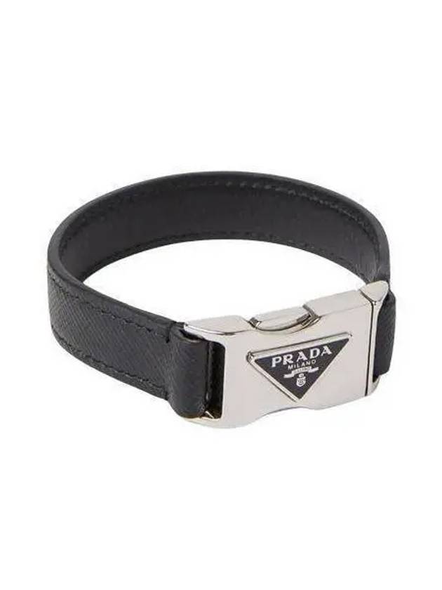 Saffiano buckle bracelet black 2IB433 053 - PRADA - BALAAN 1