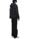 Borasco Hooded Padding Black - MONCLER - BALAAN 7