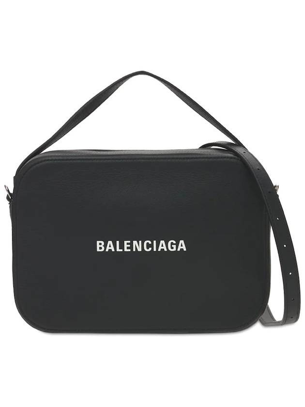 Everyday leather camera shoulder bag black - BALENCIAGA - BALAAN 1