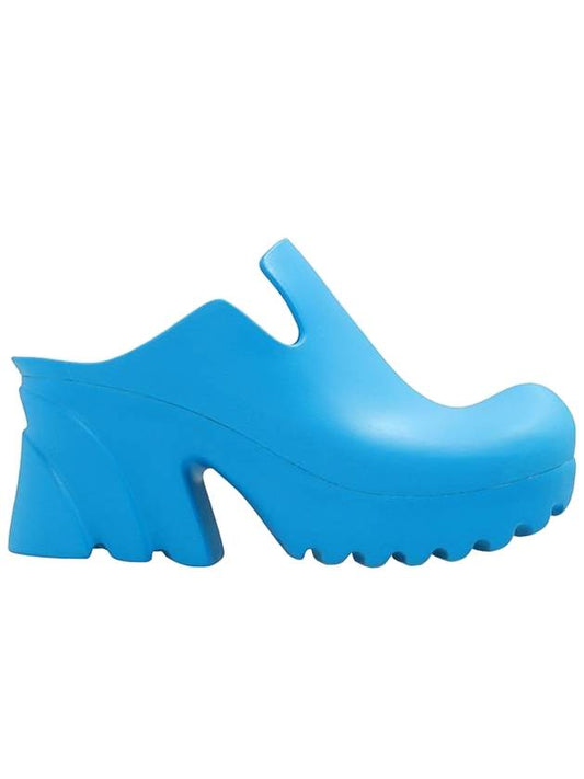 Women's Rubber Flash Platform Sandals Heel Full - BOTTEGA VENETA - BALAAN 1