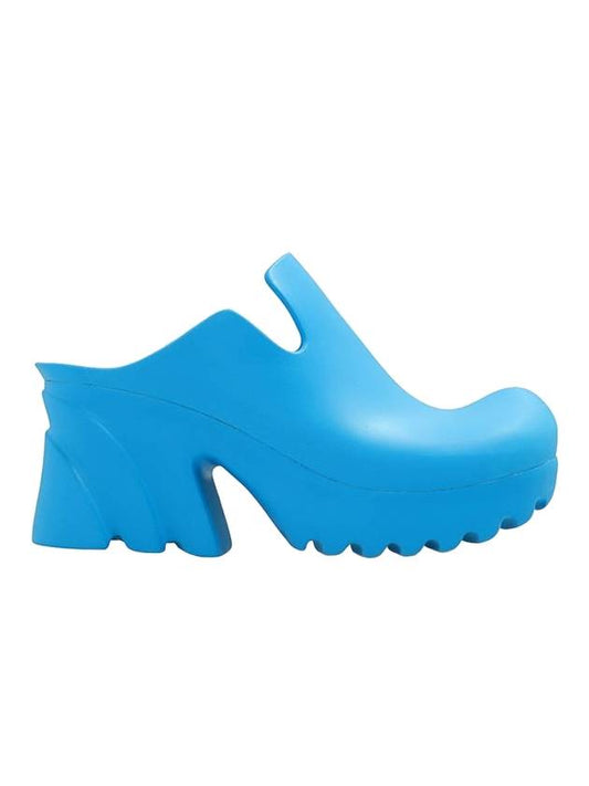 Women's Rubber Flash Platform Sandals Heel Full - BOTTEGA VENETA - BALAAN 1