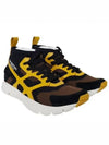 S0A57 GHB 18N mid top sneakers yellow - VALENTINO - BALAAN 3