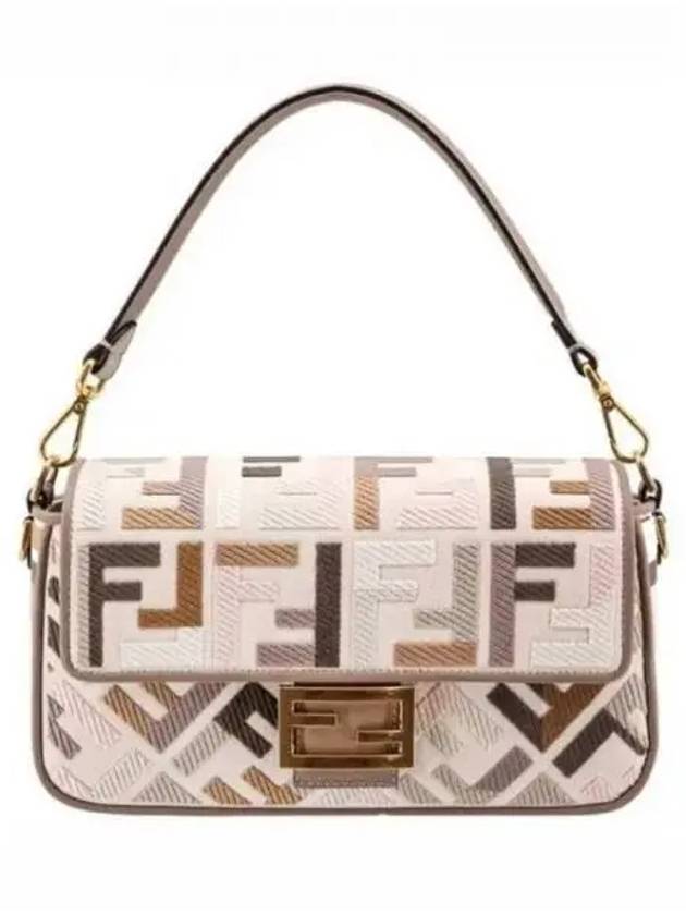 Baguette Canvas Shoulder Bag - FENDI - BALAAN 2