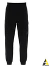 Men's Lens Cargo Pocket Track Pants Black - CP COMPANY - BALAAN 2