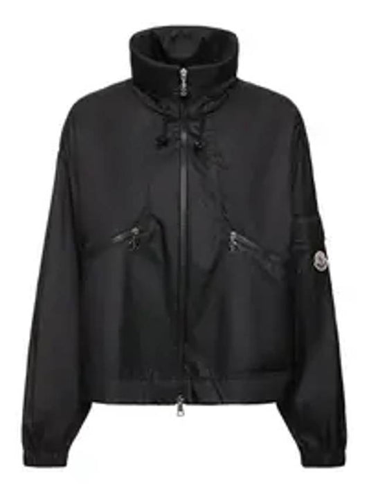 Hemar Zip Up Hoodie Black - MONCLER - BALAAN 1