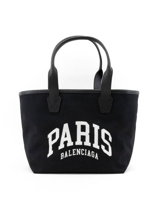 CITIES PARIS Women's Black Jumbo Small Tote Bag Women's Shoulder Bag 6920682106M1199 - BALENCIAGA - BALAAN 2