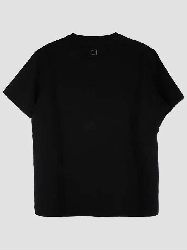 Front Seoul Logo Short Sleeve T-Shirt Black - WOOYOUNGMI - BALAAN 4