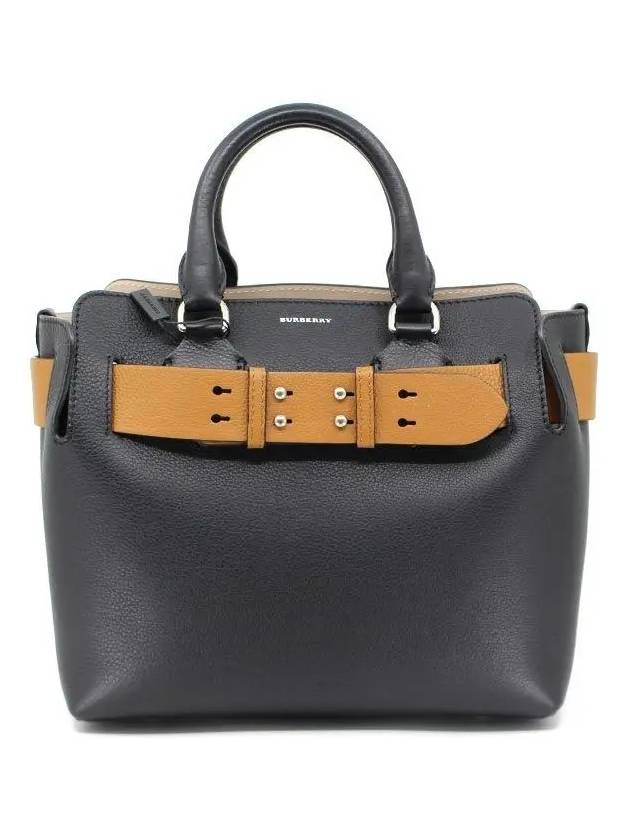 Leather belt bag black brown tote bag 4078578 1 - BURBERRY - BALAAN 1