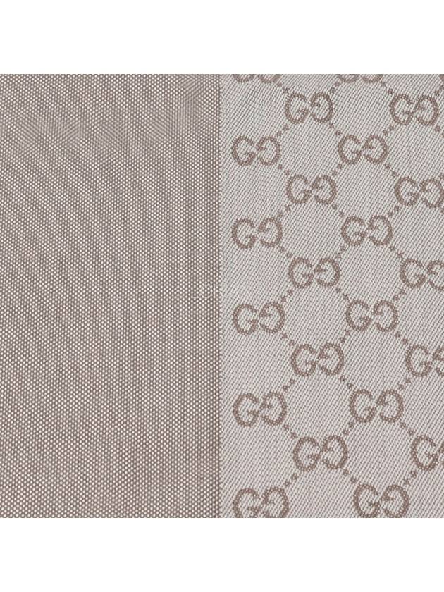 GG Microssima two-tone wool muffler beige - GUCCI - BALAAN.