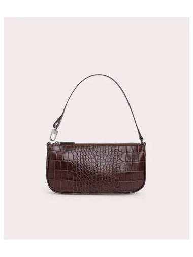 RACHEL CROCO EMBOSSED LEATHER NUTELLA B1BQFM015WSBBR1CW0 - BY FAR - BALAAN 1