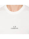 30/1 Jersey Graphic Short Sleeve T-Shirt White - CP COMPANY - BALAAN 6