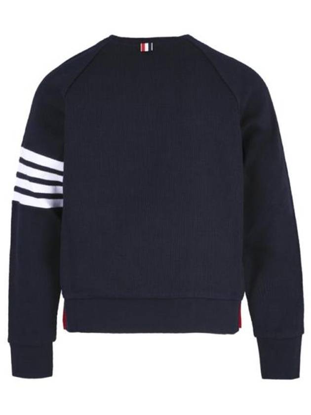 4 Bar Stripe Sweatshirt Navy - THOM BROWNE - BALAAN 4