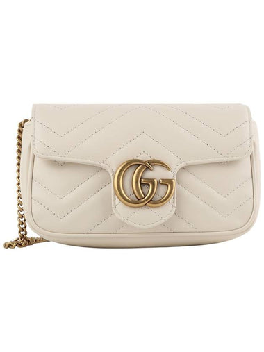 476433 GG Marmont Matelasse Super Mini Cross Bag 34016 - GUCCI - BALAAN 1