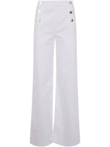 Twin Set Wide Leg Jeans - TWINSET - BALAAN 1